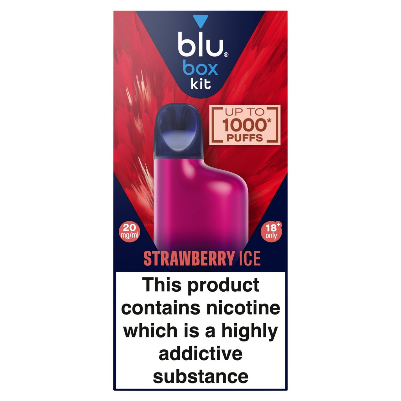 Blu Box Strawberry Ice 20mg
