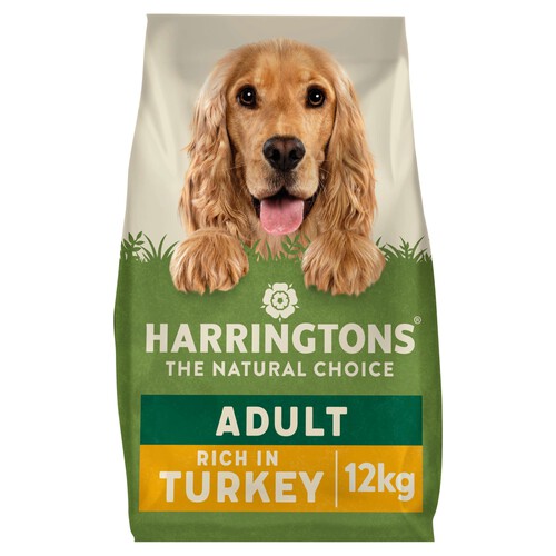 Harringtons Dry Adult Dog Food Rich in Turkey & Veg 