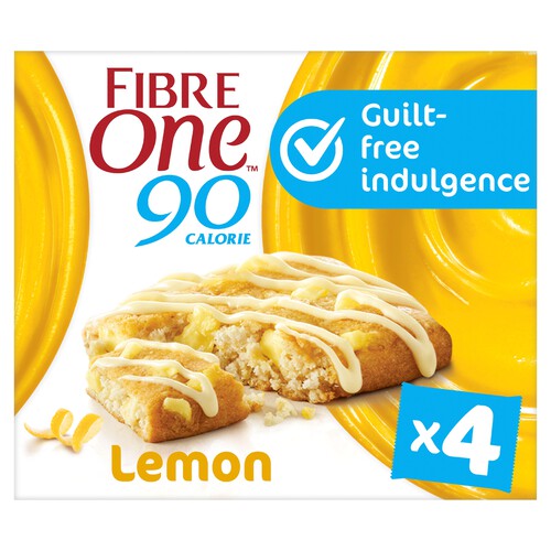 Fibre One Snack Bars Lemon Drizzle Squares Snack Bars