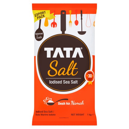 Tata Salt Iodized Sea Salt Pillow Pouch 