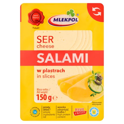 Mlekpol Salami Cheese 12 Slices