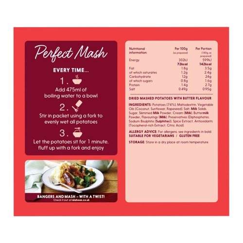 Idahoan Perfect Mash Buttery