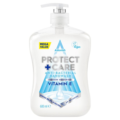 Astonish Protect + Care Anti-Bacterial Handwash Vitamin E