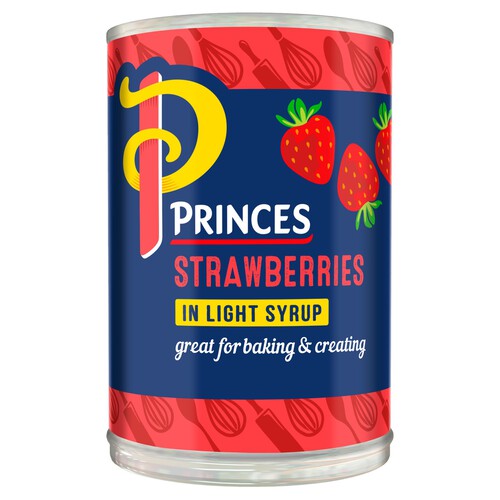 Princes Strawberries In Light Syrup (410g)