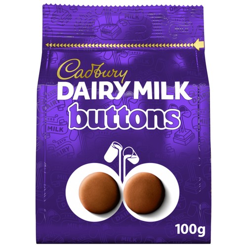 Cadbury Dairy Milk Chocolate Buttons Bag