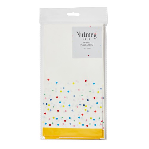 Nutmeg Spot Table Cover - Morrisons Online Groceries & Offers