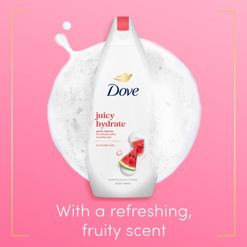 Dove Body Wash Juicy Hydrate Base 450ml