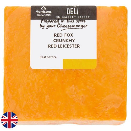 Market Street Deli Red Fox Crunchy Red Leicester