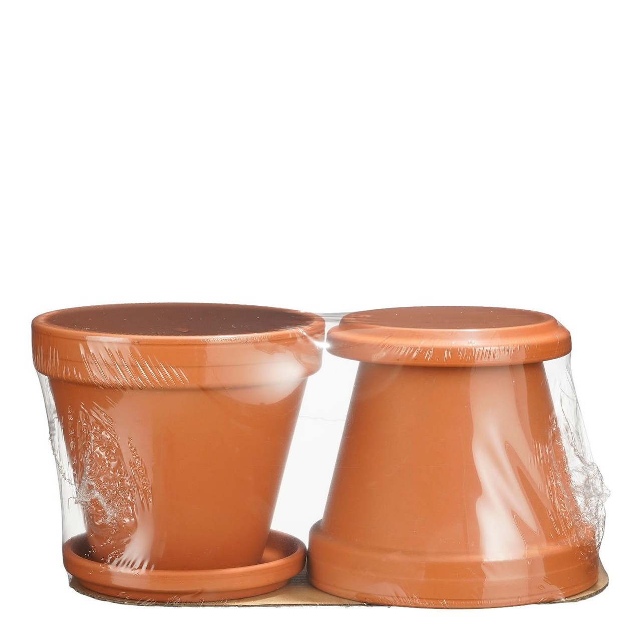 Morrisons Terracotta 2 Pack Pots
