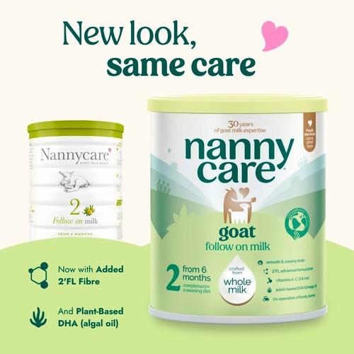 Nanny Care Stage 2 Follow On Milk Goat Milk 6 Months+ 800g