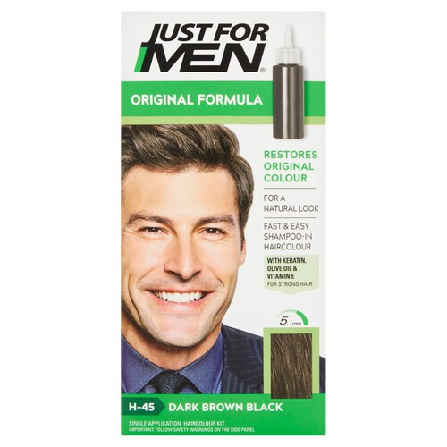 Just for Men Dark Brown / Black Hair Colour