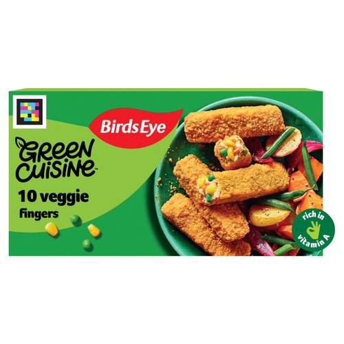 Birds Eye Green Cuisine 10 Veggie Fingers 284g