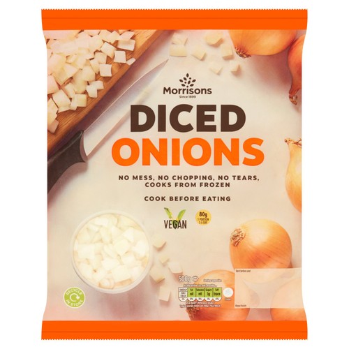 Morrisons diced onions