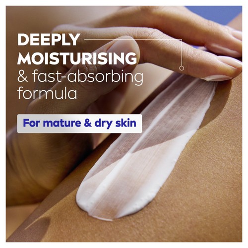 NIVEA Q10 Firming Body Lotion with Argan Oil for Mature 60+ Skin