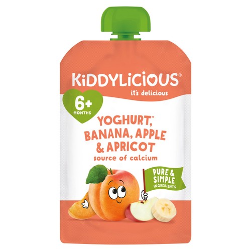 Kiddylicious Yogurt Apricot  100g