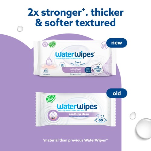 Waterwipes Soothing 60s