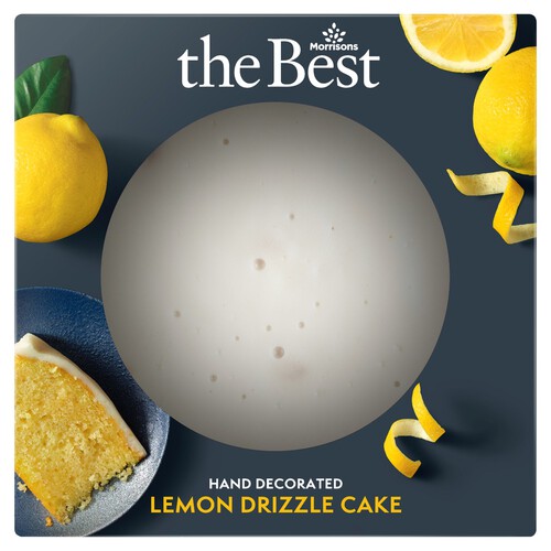 Morrisons The Best Hand Decorated Lemon Cake Serves 6