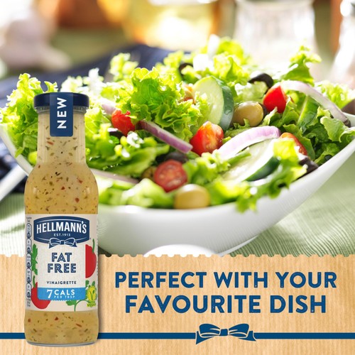 Hellmann's Salad Dressings Fat Free Original 250ml