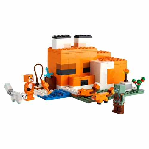 Lego Minecraft The Fox Lodge 21178