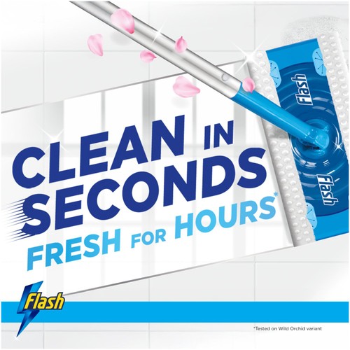 Flash Citrus Fresh Speed Mop Starter Kit With 6 Refills