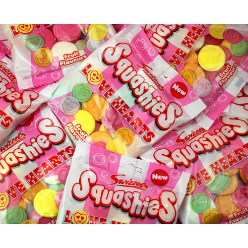 Squashies Love Hearts   120g