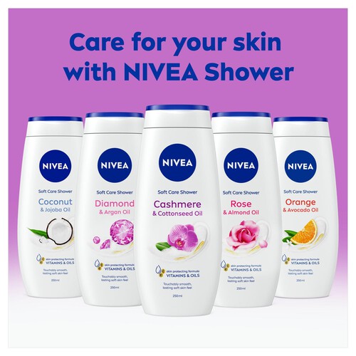 NIVEA Cashmere & Cotton Seed Oil Shower Gel 