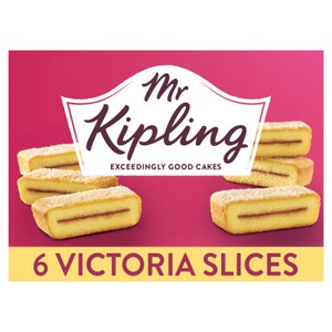 Mr Kipling Victoria Slices Cakes Multipack 6 Pack