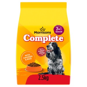 Morrisons Complete Senior Small Dog Complete Dry Food With Chicken