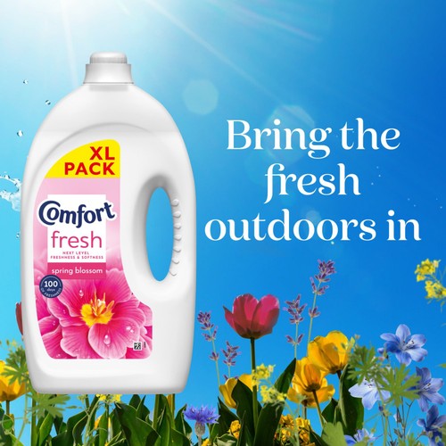 Comfort Fresh Fabric Conditioner Spring Blossom 80 Washes