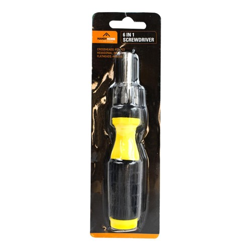Handy Homes Diy And Repair 6 In 1 Screwdriver