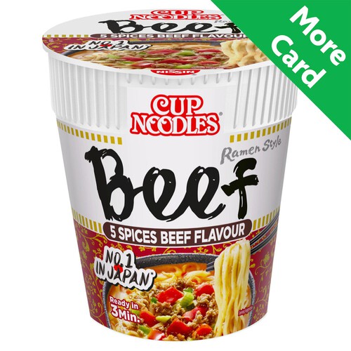 Nissin Cup Noodle Beef Five Spice