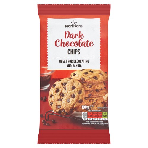 Morrisons Dark Chocolate Chips 