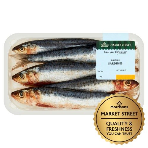Fresh British Prepared Sardines