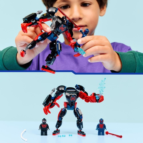 Lego Super Heroes Marvel Miles Morales Mech Vs. Spider-Man 2099 76337