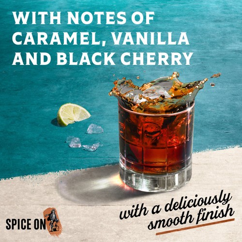 Captain Morgan Black Spiced Rum based Spirit Drink  