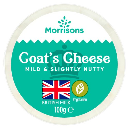 Morrisons British Goat's Cheese 