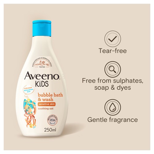 Aveeno Kids Bubble Bath & Wash 