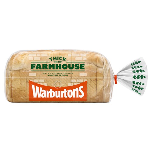 Warburtons Farmhouse Soft White Thick 800g