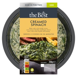 (VDI) Morrisons The Best Creamed Spinach 250g