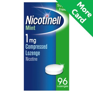 Nicotinell Mint Nicotine Lozenge 1mg | Morrisons