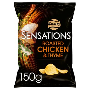 Walkers Sensations Roast Chicken & Thyme Crisps | Morrisons