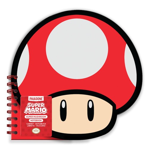 Super Mario Mushroom Notebook