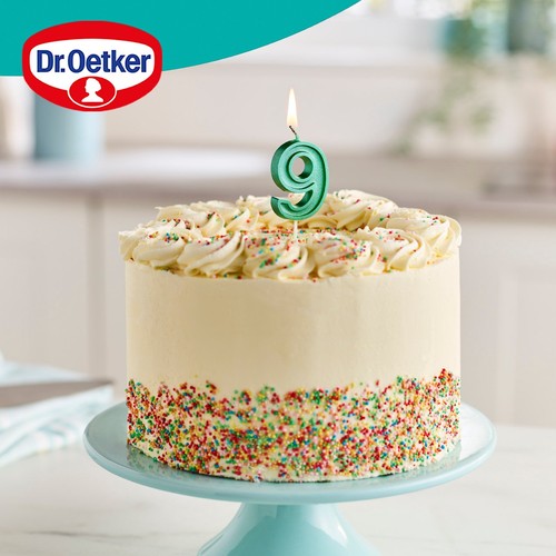 Dr. Oetker Number 9 Candle