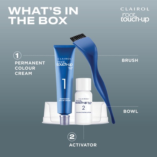 Clairol Root Touch Up Permanent Hair Dye - 2 Black