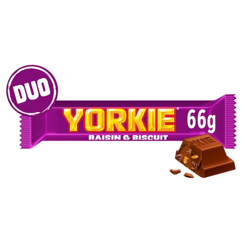 Yorkie Raisin & Biscuit Duo  66g