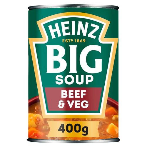 Heinz Beef & Vegetable Chunky Big Soup 