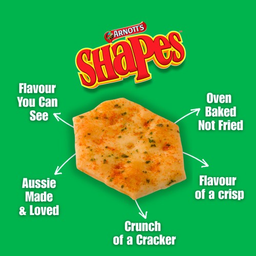 Shapes Gluten Free BBQ 110g