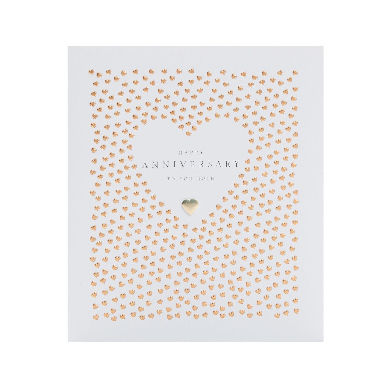 Happy Anniversary Love Heart Card