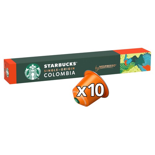 Starbucks by Nespresso Single-Origin Colombia Espresso Coffee Pods