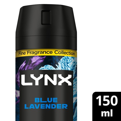 Lynx Fine Fragrance Collection Deodorant Bodyspray Blue Lavender 150ml